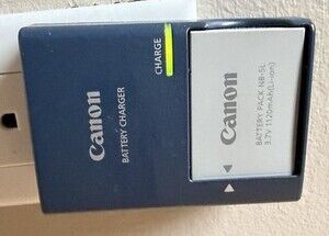 Cannon Battery Charger 5B-NL 3.7V 1120 mAh Li Ion Battery